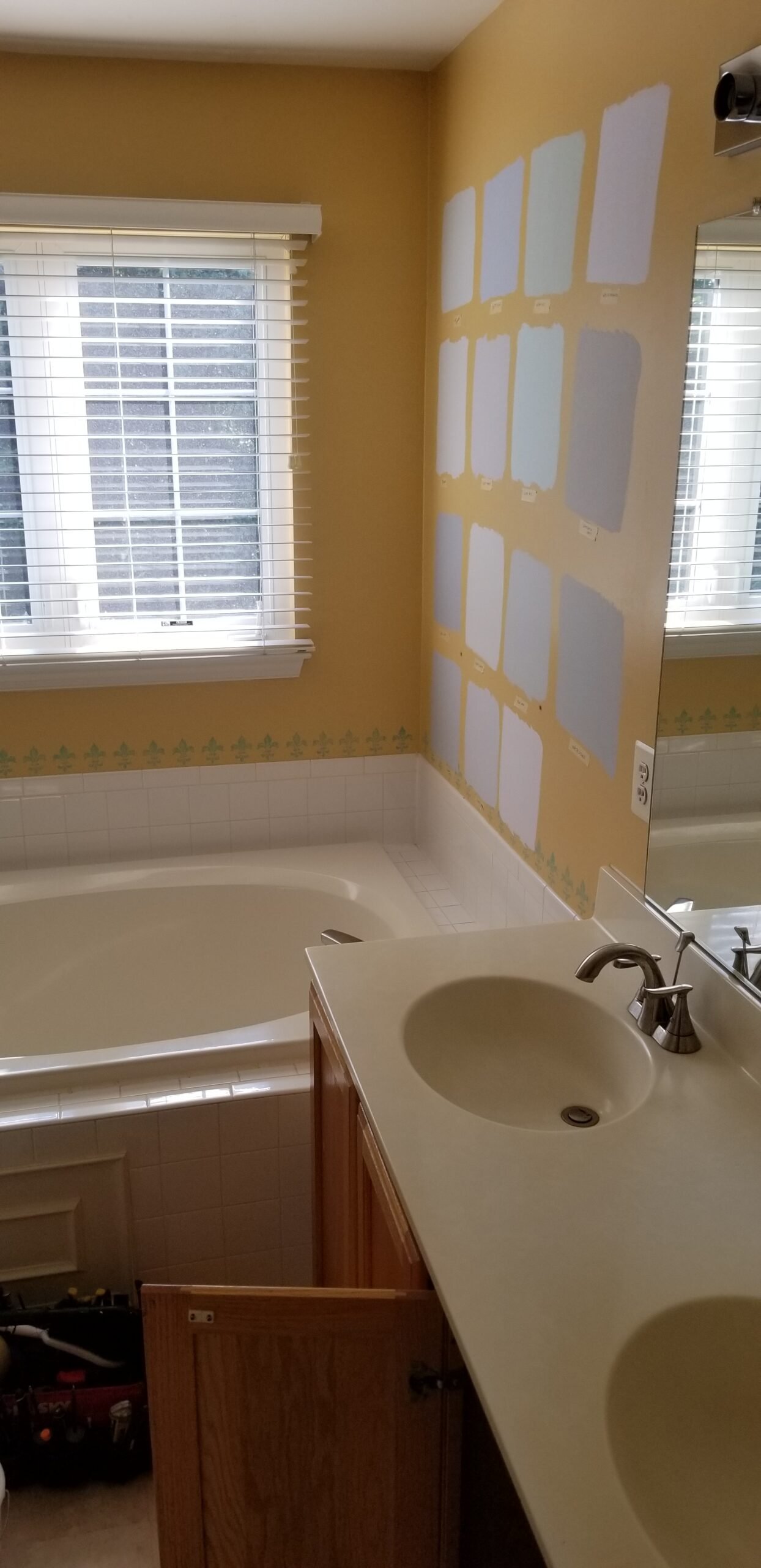 Bathroom before