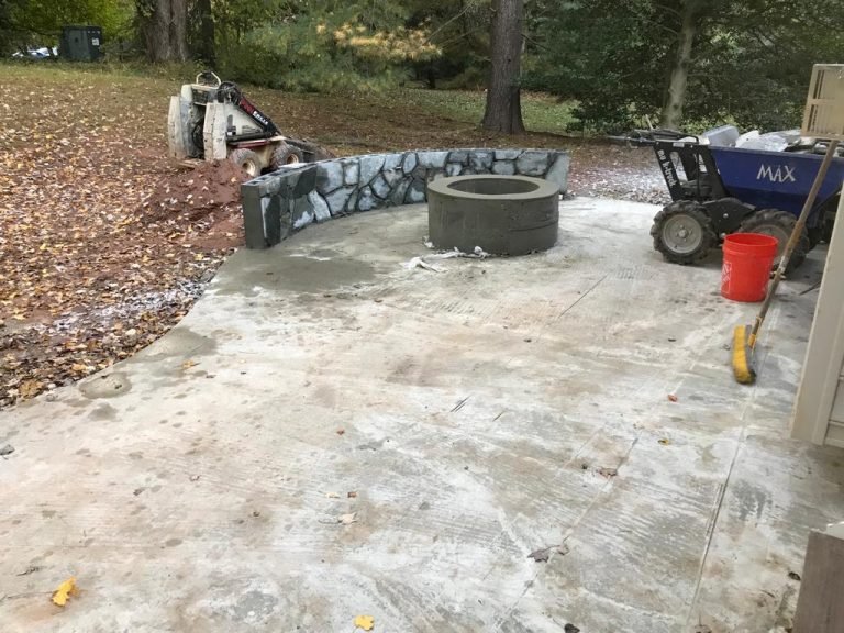 Patio renovation
